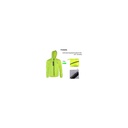 Cortaviento amarillo transparente rockbros YPY002G2XL