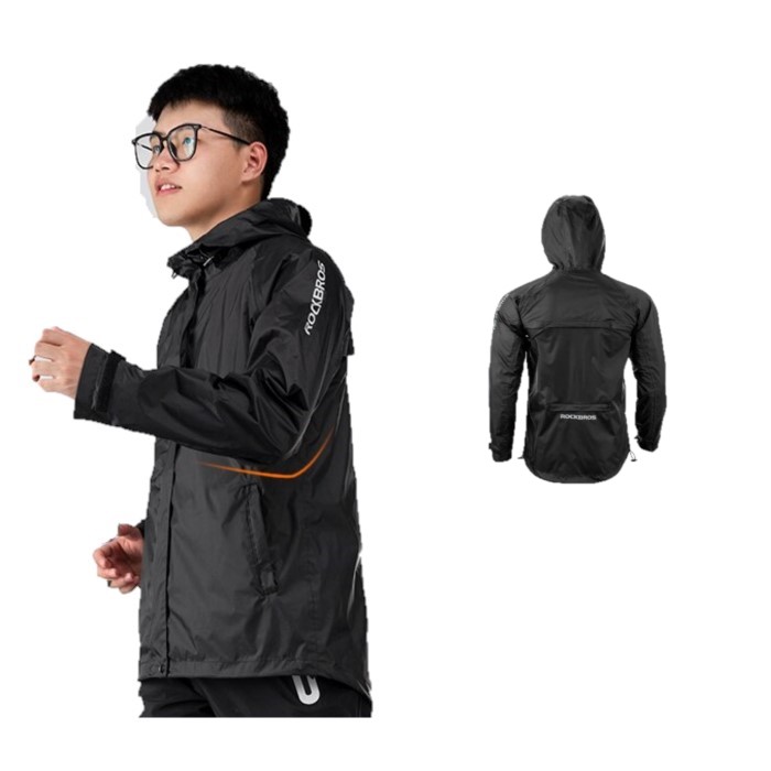 Casaca raincoat negro YPY013BK-3XL