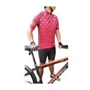 Jersey de Ciclismo Guinda con figuras Rebusbike Varón - JCGRBV-L