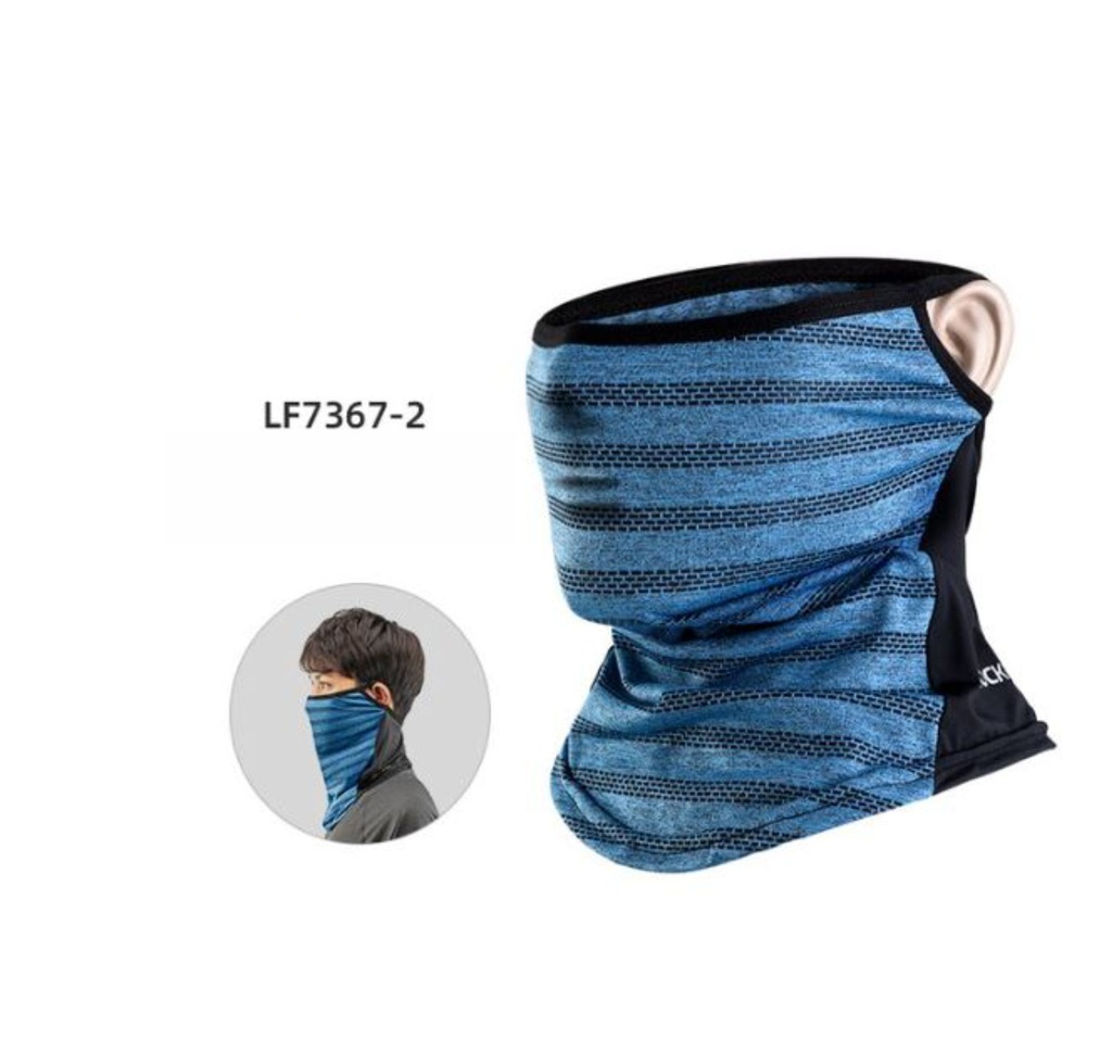 Bandana con orejera azul LF7367-2