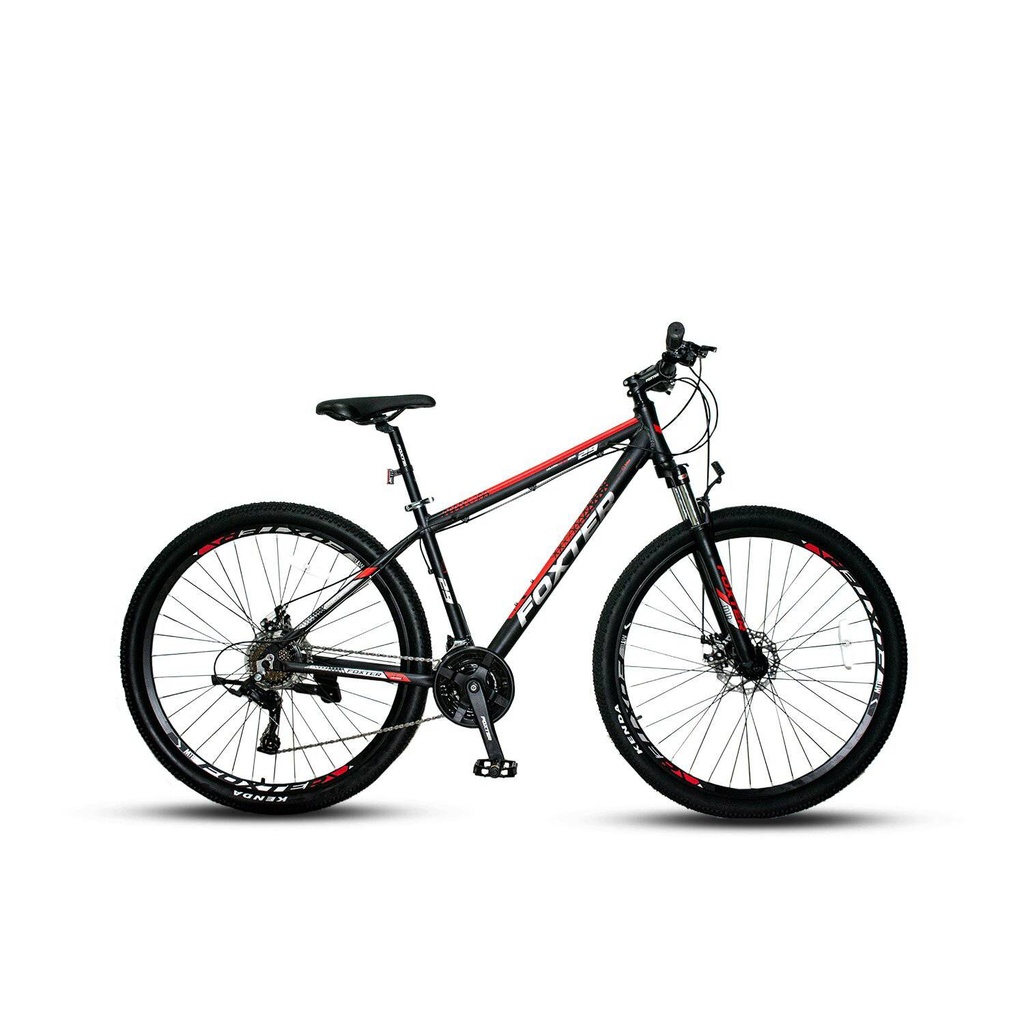 Bicicleta Foxter Negro c/ Rojo 29 FODI290BR