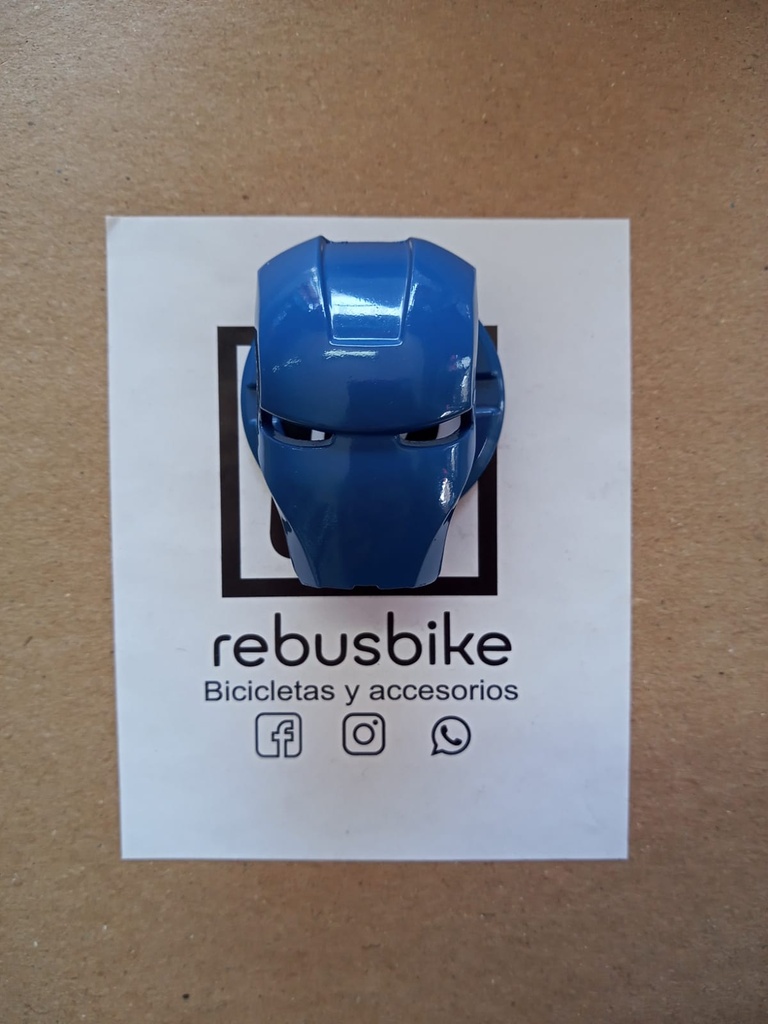 Emblema Iron man azul RB-B26