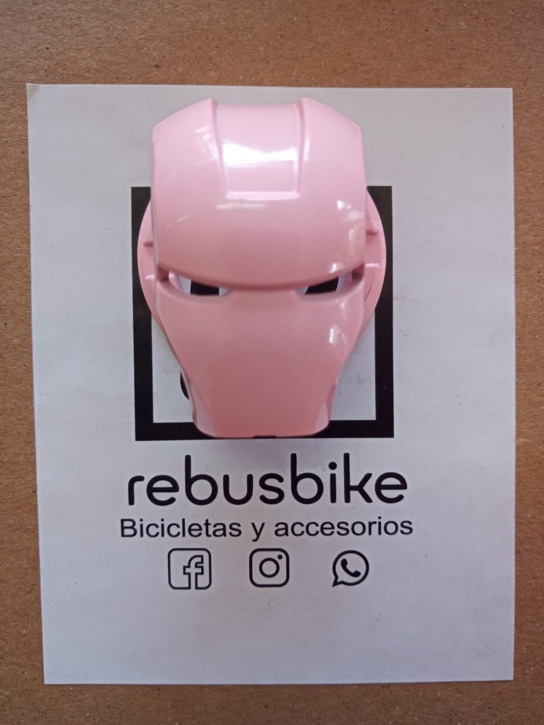 Emblema Iron man rosado RB-B29