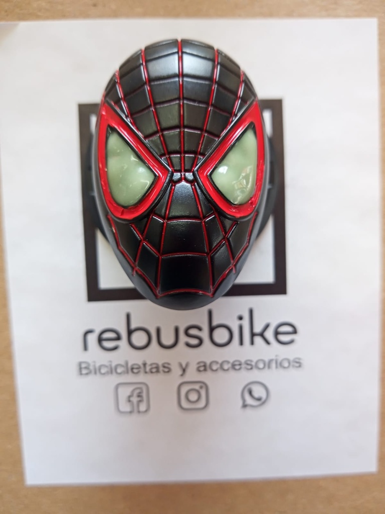 Emblema Spider man negro RB-B35