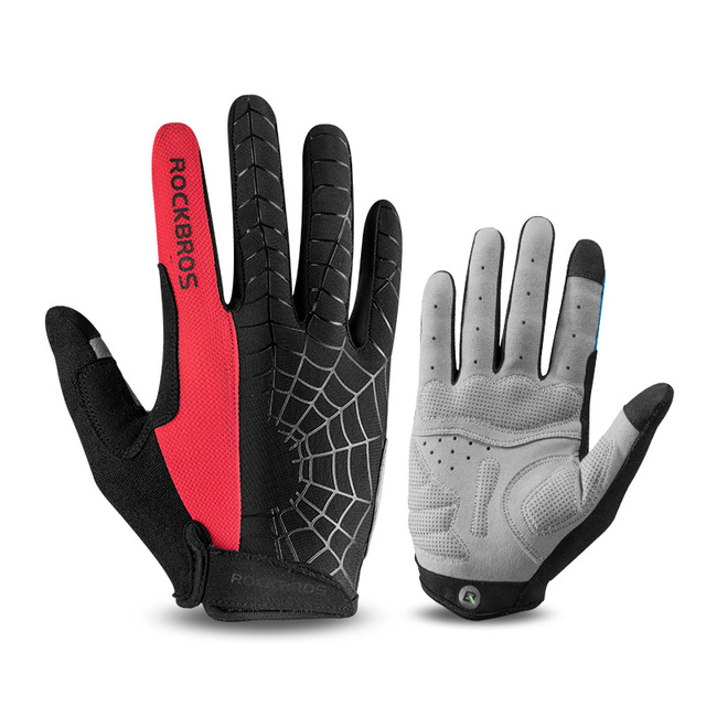 Guante spider completo rojo  S109-1BR-XL