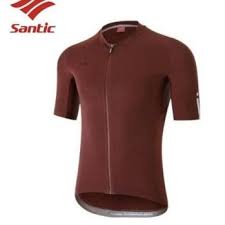 Jersey Azuni rojo SANTIC WM0C02156J-M