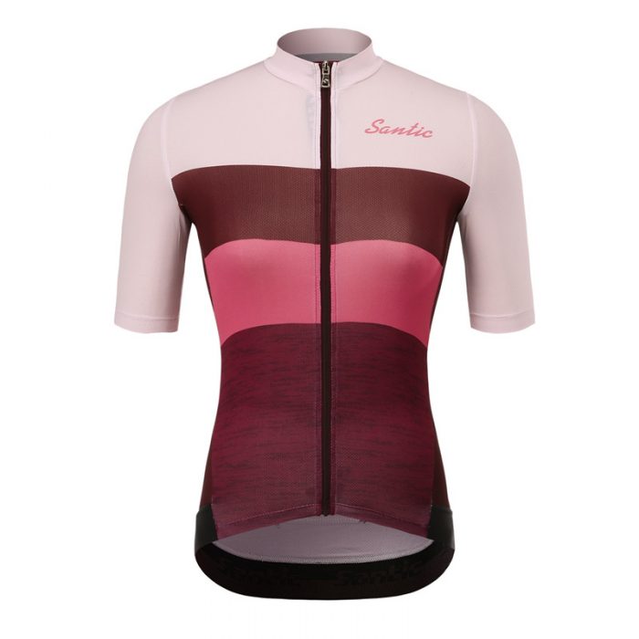 Jersey rojo rosa JS Women SANTIC L0C02158P-L