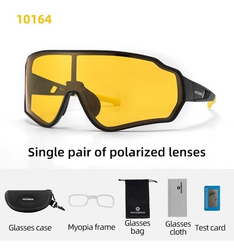 Lentes polarizados amarillo 10164