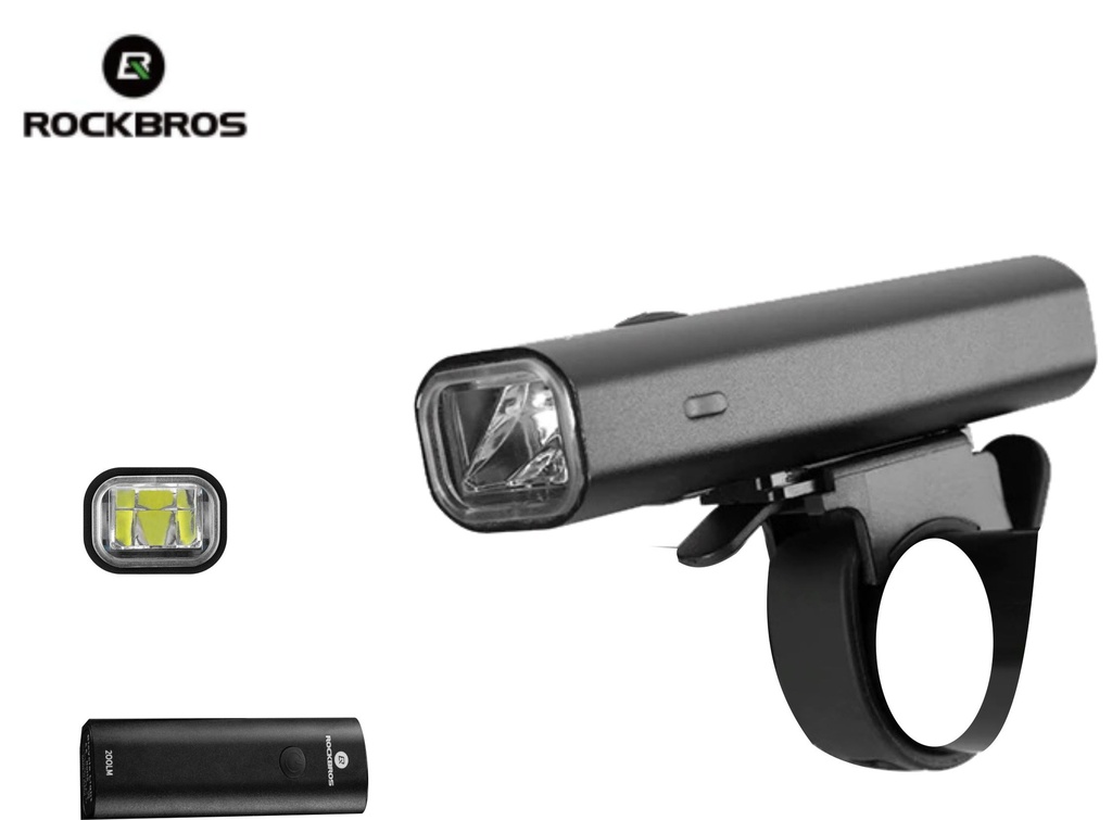 Luz delantera 200 lumen YQ-QD200LM