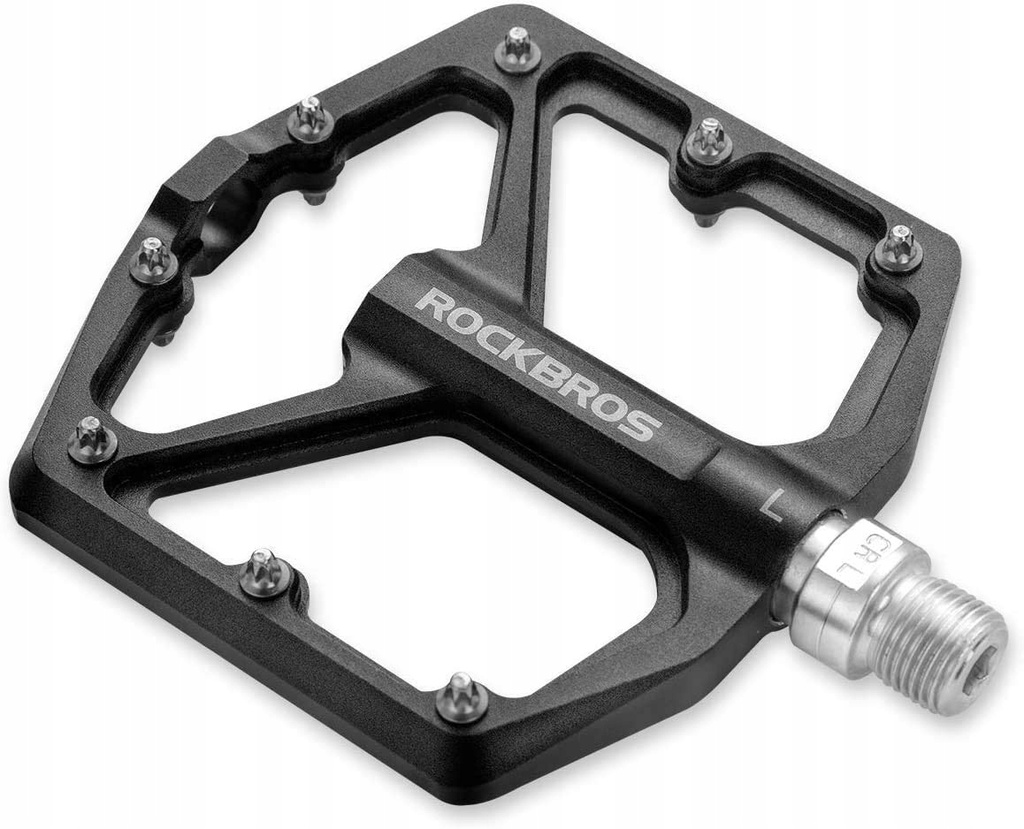 Pedal aluminio entero negro K203BK