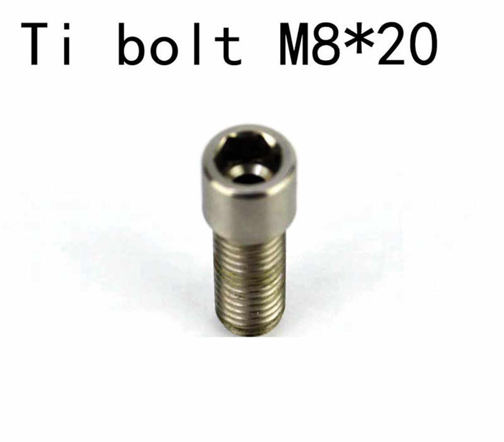 Ti bolts de aleación de titanio dorado TI0074