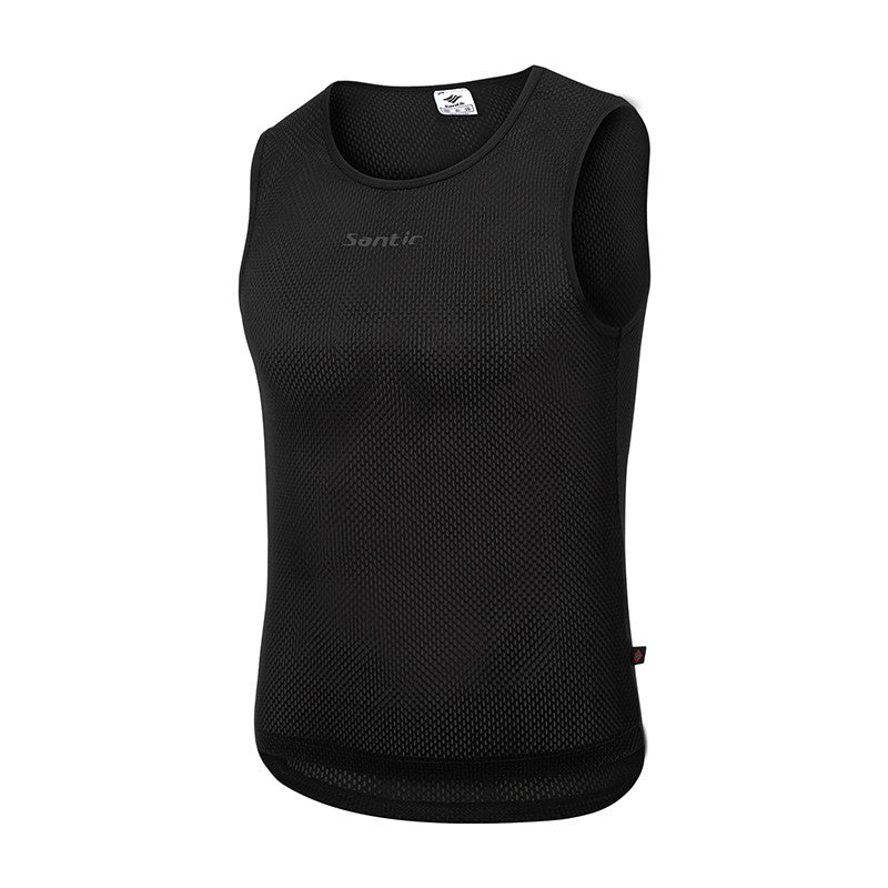 Base layer dry-fit Santic Sida negro M8C06024H - S/M