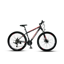 [FODI290BR] Bicicleta Foxter Negro c/ Rojo 29 FODI290BR