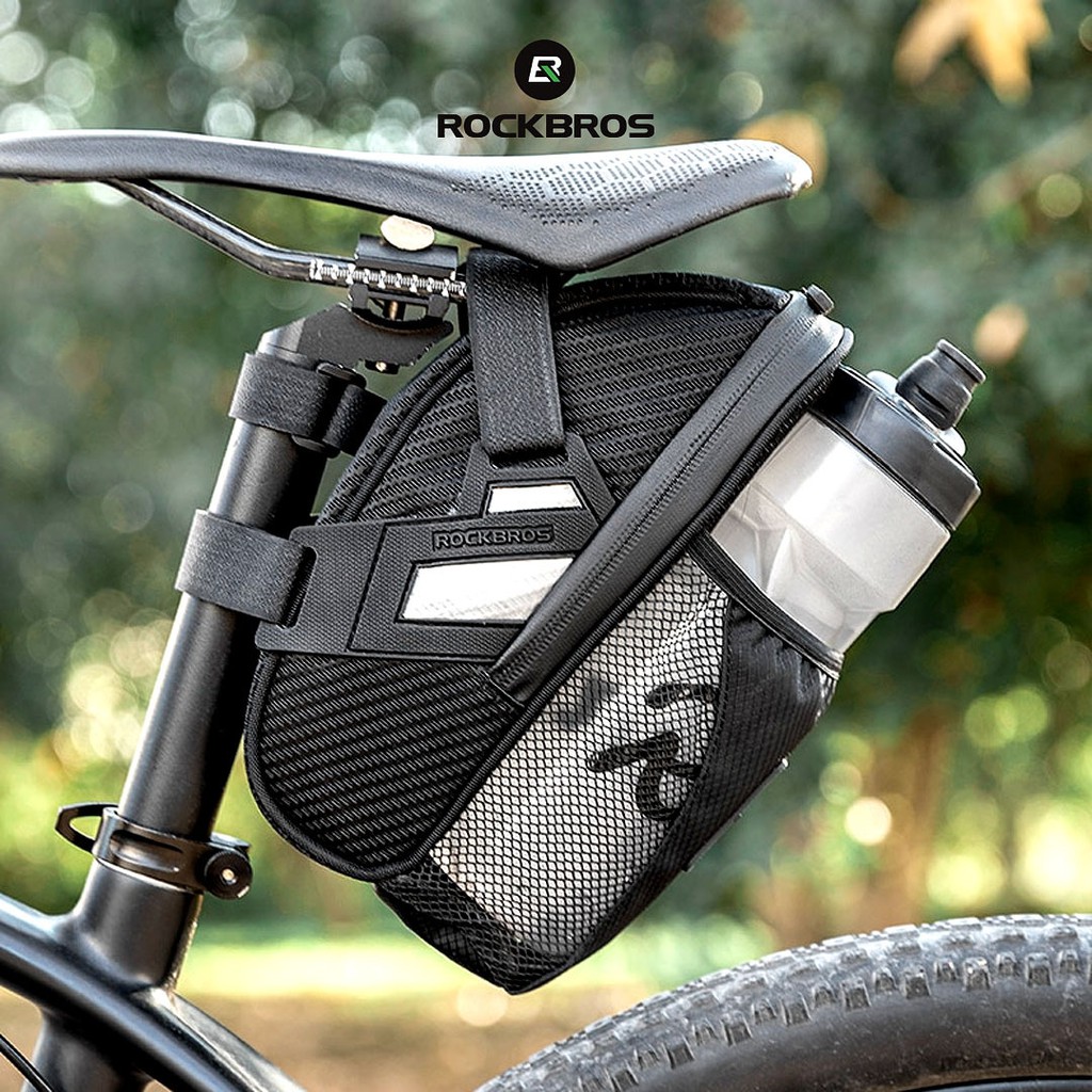 Bolso Sillín Porta Botella Bicicleta Impermeable Rockbros