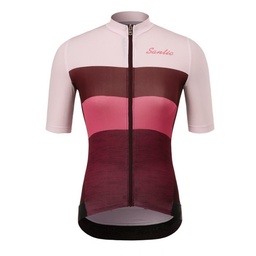 [L0C02158P-L] Jersey rojo rosa JS Women SANTIC L0C02158P-L