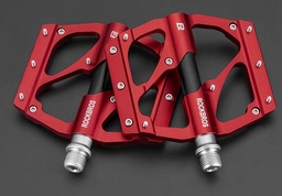 [2020-12BRD] Pedal aluminio rojo con negro 2020-12BRD