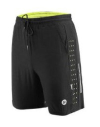 [LKK014-3XL] Short negro con amarillo LKK014-3XL